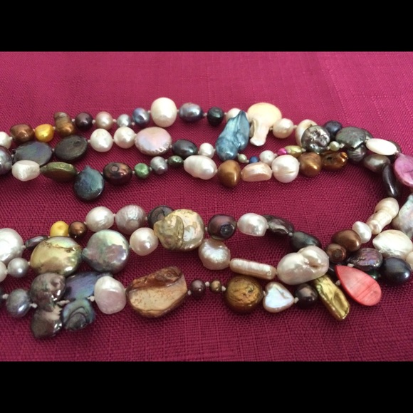 Fresh Water Pearl Necklace NWOT - Picture 3 of 4